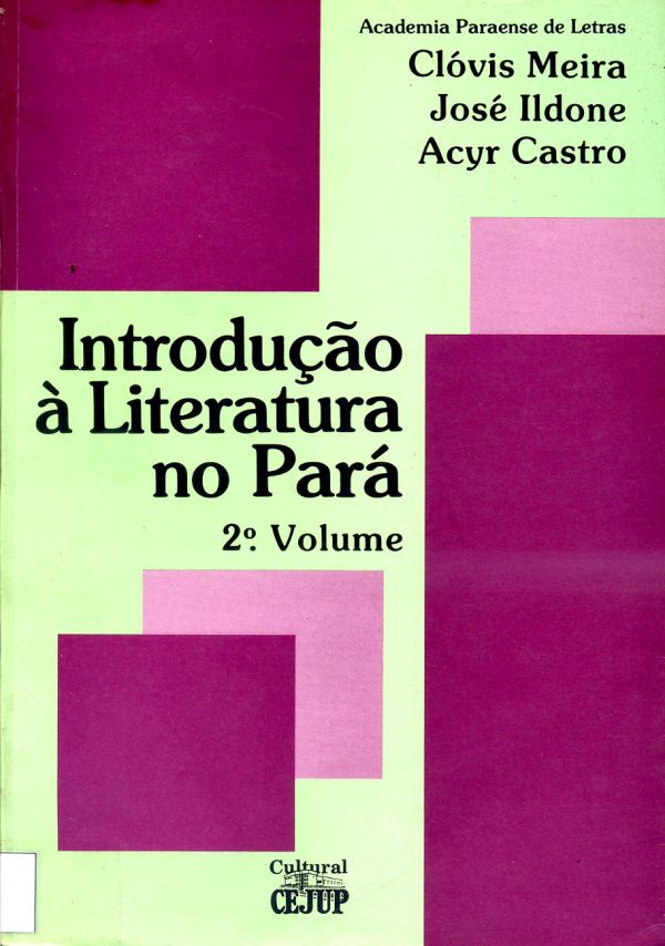 Introdução à Literatura no Pará - 2º volume - 800 MEI